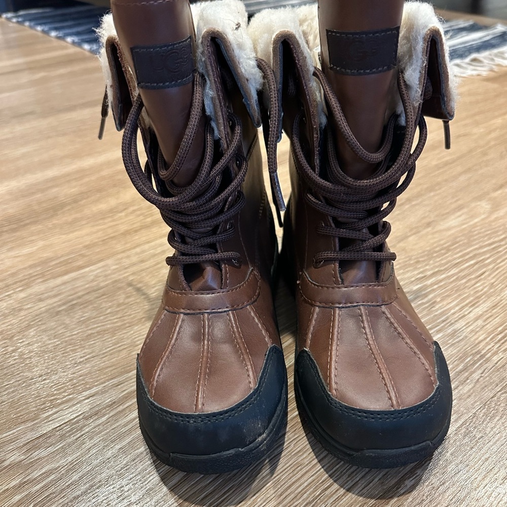 UGG Chestnut Shearling Lined Boots